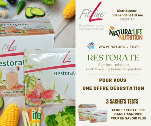 Fitline Restorate test de 3 sachets