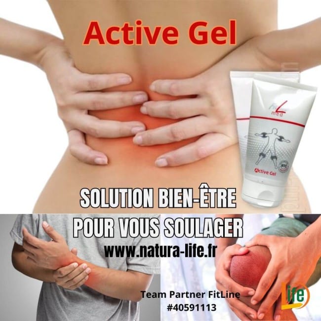 Pourquoi choisir FitLine Active Gel ? Formule non grasse : Pas de résidus collants, juste une absorption rapide et une efficacité prouvée. Ingrédients de qualité : Notre gel contient des ingrédients soigneusement sélectionnés pour leurs bienfaits : Menthol et Camphre : Pour une sensation de fraîcheur et de soulagement immédiat. Extraits de plantes : Paullinia Cupana (Guarana), Salix Alba (Saule Blanc), Arnica Montana, Artemisia Absinthium (Absinthe), Curcuma Longa (Curcuma) pour leurs propriétés apaisantes et anti-inflammatoires. Sodium Chondroitin Sulfate : Connu pour ses bienfaits sur les articulations. Squalane et Helianthus Annuus (Huile de Tournesol) : Pour hydrater et nourrir la peau. Caféine et Zinc Sulfate : Pour stimuler et revitaliser la peau.