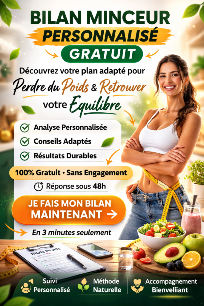 bilan minceur gratuit
