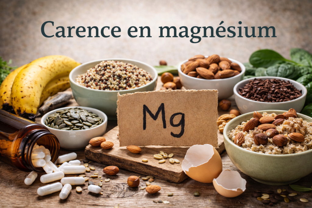 carences en magnesium