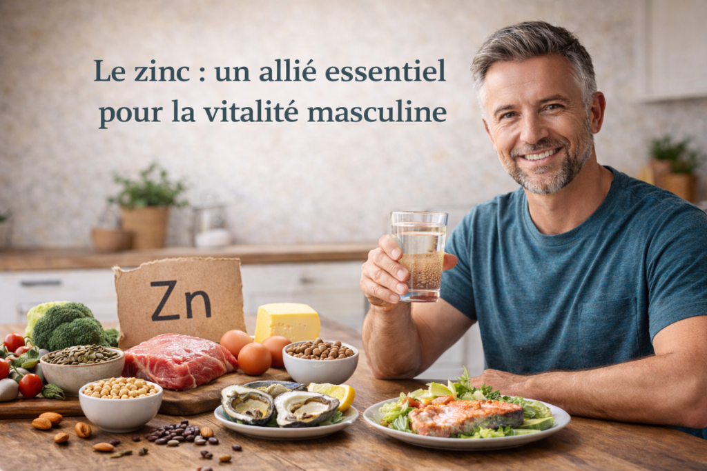 le zinc allié essentiel pour la vitalité masculine