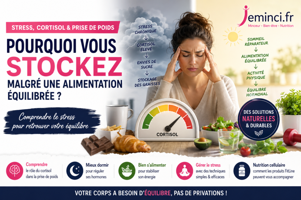 le cercle vicieux du stress et de la prise de poids